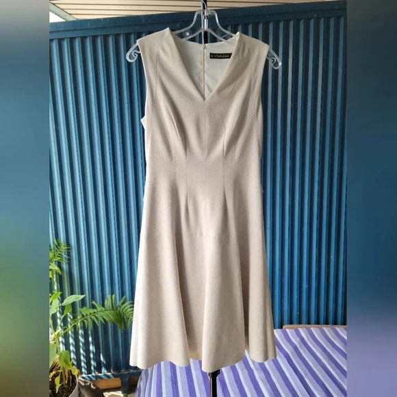 Iris Setlakwe Tan Beige Sleeveless Dress Size 2 - Picture 3 of 13